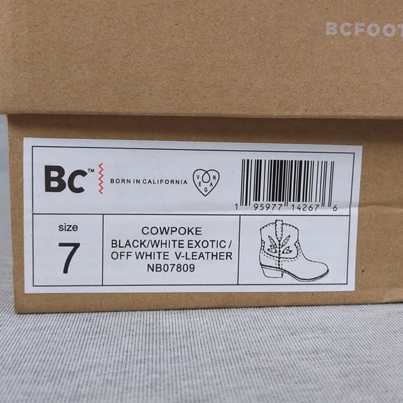 2x 👯‍♀️Host Pick⚡️BC Footwear (Urban Outfitters) Cowpoke Cowboy Boots - Picture 14 of 14